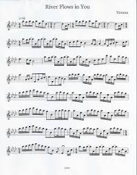 Online shopping from a great selection at movies & tv store. Flute Tenor Sax Sheet Music River Flows In You River Flow In You Violin Sheet Music Violin Sheet