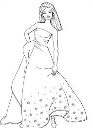 Bible coloring pages peter gallery. Barbie Dress Printable Coloring Pages Novocom Top