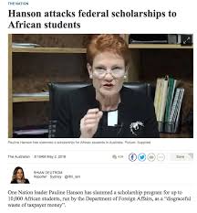 With tenor, maker of gif keyboard, add popular pauline hanson animated gifs to your conversations. Pauline Hanson Raged About News Of 10 000 African Scholarships In Australia Only It Wasn T Real