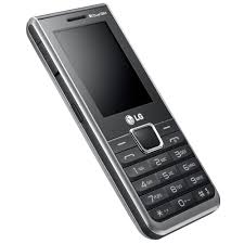 LG A390 Black & Silver Feature Phone