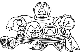 This article includes some of the outstanding unicorn coloring sheets. Teen Titans Coloring Pages Robin Teen Titans Go Victorious Coloring Page Birijus Com Free Coloring Library