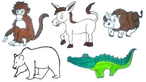 Check spelling or type a new query. How To Draw Animals Easy Step By Step Drawings For Kids Drawing Class Youtube