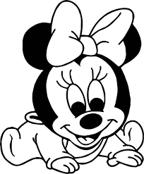 The coloring pages that feature minnie mouse are also mostly popular among small girls. Mickey And Minnie Baby Coloring Pages Minnie Mouse Coloring Pages Mickey Coloring Pages Disney Coloring Pages