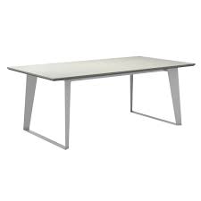 However, concrete is, by nature, heavy, porous and susceptible to staining. Amsterdam White Sand Concrete Outdoor Modern Dining Table By Modloft Eurway