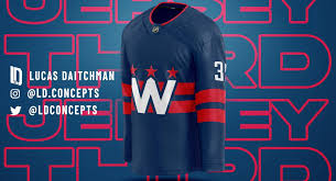 Get the washington capitals jerseys in capitals nhl breakaway, throwback, authentic, replica and many more styles at fansedge fansedge offers authentic washington capitals jerseys that feature official team graphics and colors, and are available in a. The Washington Capitals Will Release Design Of Their New Third Jersey After January 1