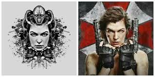 Resident evil tattoo idea by vida loca tattoo bolton. Carlo Manca On Twitter Myart Illustration Love Watercolor Art Artist Design Artwork Painting Tattoos Portrait Residentevil Movie Horror Millajovovich Https T Co Rfnficr3d0