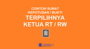 Ketua rt 09 rw iii. Contoh Surat Keputusan Terpilihnya Ketua Rt Atau Rw Edisutanto Com