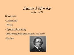 19 видео 211 просмотров обновлен 3 мая 2021 г. Joseph Freiherr Von Eichendorff Eduard Morike Ppt Video Online Herunterladen