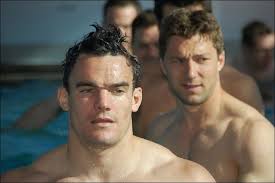 Max Evans (foreground) Chris Cusiter (behind)