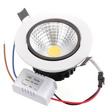 Led recessed can and downlights led retrofit kits save over 60% energy over traditional incandescent bulbs. 15w Non Dimmable Cob Led Recessed Ceiling Light Fixture Down Light Kit Alexnld Com