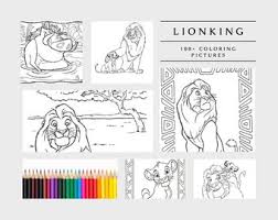 All the animals on the land of lions united in the african savannah to celebrate the birth of the son of queen sarabi and king … Lion King Coloring Etsy