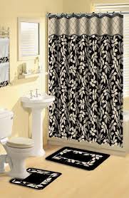 Check spelling or type a new query. Home Dynamix Boutique Deluxe Shower Curtain And Bath Rug Set Bou 12 Leaves Black 17 Piece Bath Set Walmart Com Walmart Com