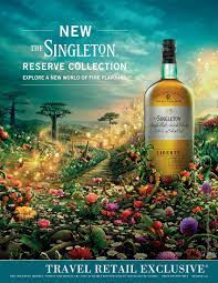 Make Your Way Into A New World Of Fine Flavours With The New Singleton Travel Retail Singleton Secret Garden