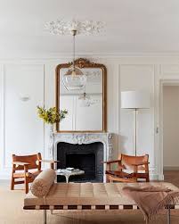 7 Parisian Style Gold Mirrors To Say Oui To Parisian Living Room Parisian Apartment Decor Country Living Room