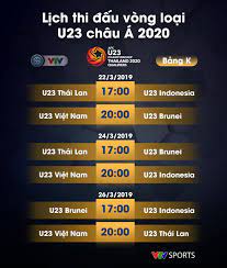 Mục tiêu của tuyển việt nam là phải giành trọn vẹn 3 điểm trước indonesia để xây chắc ngôi đầu. Lá»‹ch Thi Ä'áº¥u U23 Viá»‡t Nam Táº¡i Báº£ng K Vong Loáº¡i U23 Chau A 2020 Vtv Vn