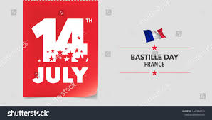 France Happy Bastille Day Vector Banner Greeting Card French Date Of 14th Of July And Waving Flag For National Pa In 2020 Happy Bastille Day Bastille Bastille France