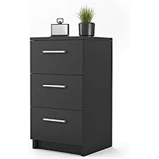 Vicco Nachtschrank Kommode Boxspringbett Nachttisch Nachtkommode Kommode Schrank 3 Schubladen 66cm Hoch Schwarz Ein Nachtschrank Schubladen Alte Schranke