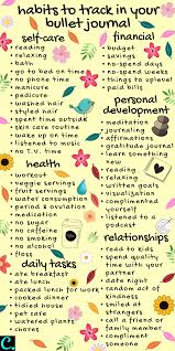 72 Simple Bullet Journal Habit Tracker Ideas You Can Start Today In 2020 Habit Tracker Bullet Journal Self Care Activities Break Bad Habits