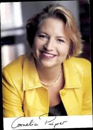 Autogrammkarte Moderatorin Cornelia..