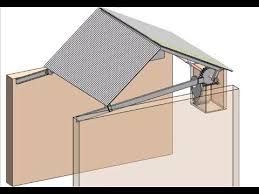 Techo Plegable Para Casa Modelo 1 Youtube Door Gate Design House Design Roof