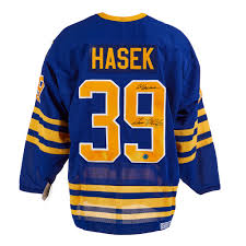 Maybe you would like to learn more about one of these? Dominik Hasek Buffalo Sabres Signed Vezina Note Retro Ccm Jersey