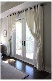 Patio Door Window Treatments Farmhouse 30a Home Tour Seaside Florida Beach H Living Room Decor Curtains Florida Beach House Decor Curtains Living Room