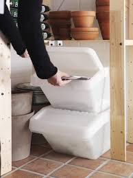 Sortera Recycling Bin With Lid White 10 Gallon Ikea In 2021 Ikea Ikea Shopping Recycling Bins