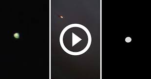 Em nova aparição, Ovnis são flagrados em praia de Itajaí; veja imagens