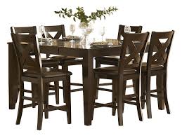 Find a kitchen table set in styles that fit your space perfectly. Homelegance Crown Point 7pc Dining Set Counter Height Table The Furniture Space