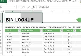 Datasheets in excel worksheets & datasheets need help with custom racking solutions? Warehouse Inventory Excel Template