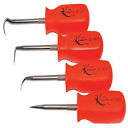 K Tool International Neon Orange Mini Pick Set (4-Piece) KTI70070 ...