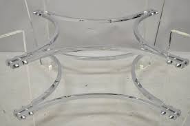 There are 1045 chrome table base for sale on etsy, and they cost $431.72 on average. Vintage Charles Hollis Jones Lucite Chrome Mid Century Modern Coffee Table Base For Sale At 1stdibs