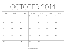Check spelling or type a new query. October 2014 Calendar Printable Old Calendars