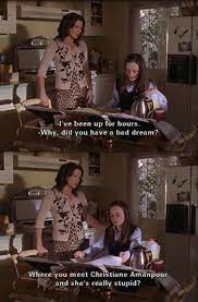 Looks like lots of things are changing in stars hollow, but. Gilmore Girls Christiane Amanpour Gilmore Girls Christiane Amanpour Favorite Tv Shows