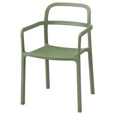 Ypperlig Green Chair With Armrests In Outdoor Ikea Ikea Interiores Estilo Escandinavo