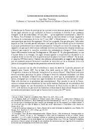 Intérieurement et consciencieusement il le connaît bien. Pdf Le Principe De Non Extradition Des Nationaux Jean Marc Thouvenin Academia Edu