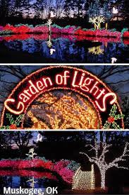 The Annual Garden Of Lights Display At Honor Heights Park In Muskogee Ok Draws Hundreds Of Thousands Of Visitors Wit Oklahoma Travel Muskogee Oklahoma Tourism