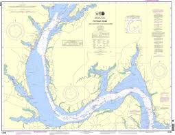 Noaa Nautical Chart 12288 Potomac River Lower Cedar Point