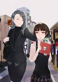 Before her change of heart, she was the main antagonist of the sixth hiest, the casino of envy as leviathan. Niijima Sisters By Apninja2 Persona 5 Persona 5 Makoto Persona