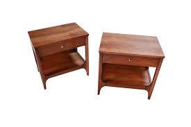 We are thinking of purchasing their attic heirloom we were interested in it but after reading here i ended up ordering the american era counter height table by broyhill and if it didn't arrive with the finish marred. Pair Mid Century Broyhill Brasilia Nightstands End Side Tables