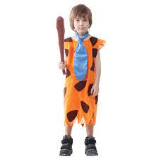 Fred Flintstone Das Criancas Traje De Halloween Caverna Parafuso Prisioneiro Crianca Selva Tarzan Caveman Cosplay Fantasia Vestido Outfit Halloween Costume Fancy Dresscosplay Outfits Aliexpress