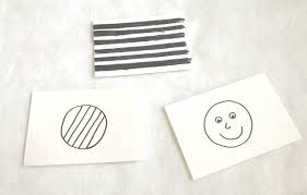 A simple design process allows you to create a card with endless customization options. Diy Contrast Cards For Babies The Stay At Home Mom Survival Guide