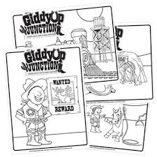 These free rocky railway vbs 2020 coloring pages are intended to be used each day of the program. Giddyup Junction Vbs 2019 Free Resources Downloads