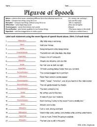 Figurative language a assignment answers : Figurative Language Practice Worksheet Figurative Language Language Worksheets Figurative Language Practice