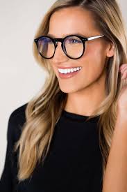 Black Blue Light Glasses In 2020 Eyeglasses For Women Womens Glasses Frames Eyeglasses