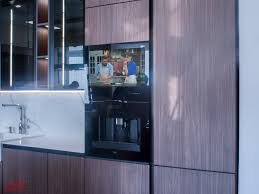 kitchen tv under cabinet cabinet door
