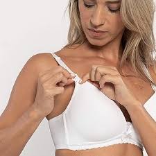 DORINA May Light Padded Nursing Bra White 34B Full Cup at Amazon Women's  Clothing store