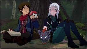 The Dragon Prince on X: Callum and Rayla are two friends from the sleepy  outskirts of Tower Town, both are ready to start their Pokemon journey!  Callum has never had a Pokemon