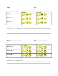 Simple Behavior Chart By Special Ed And Other Stuff Tpt