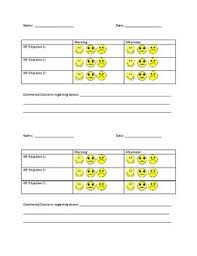 simple behavior chart by special ed and other stuff tpt